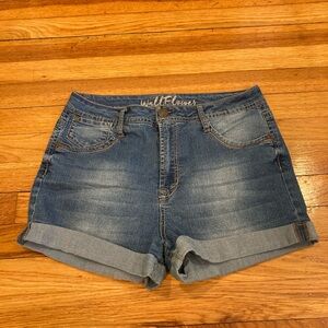 Wallflower | High Waisted Jean Shorts